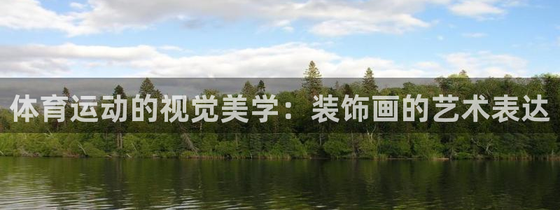 谈球吧：体育运动的视觉美学：装饰画的艺术表达